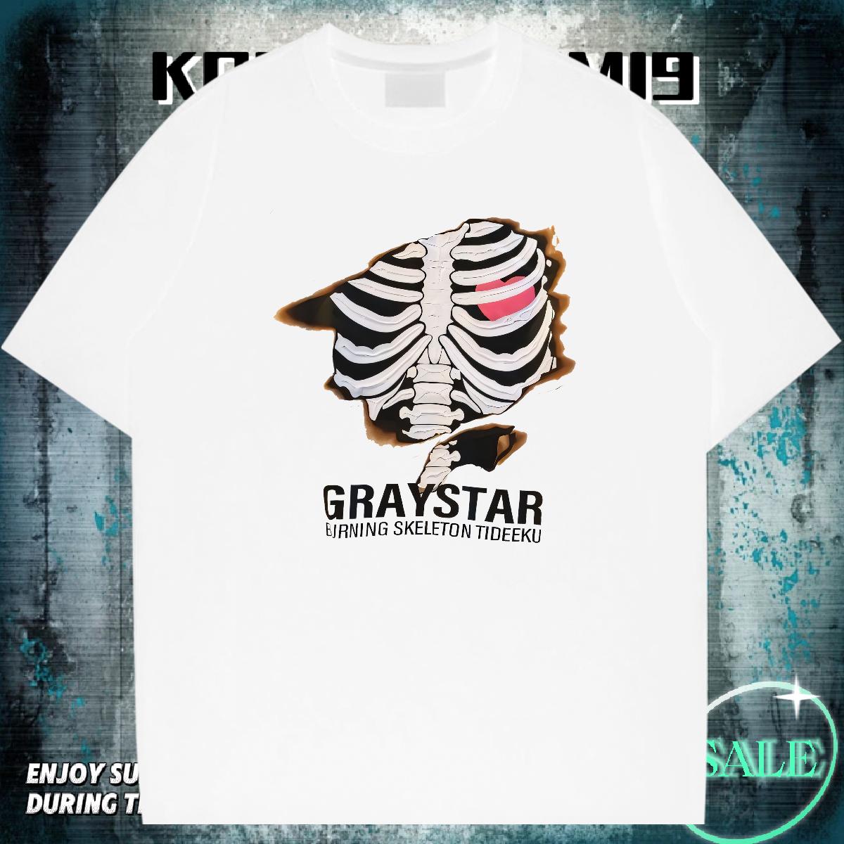 Classic Casual T-Shirts for Men DIY Printed Casual Daily Wear Mens Tshirts Cotton Breathable Soft Cool