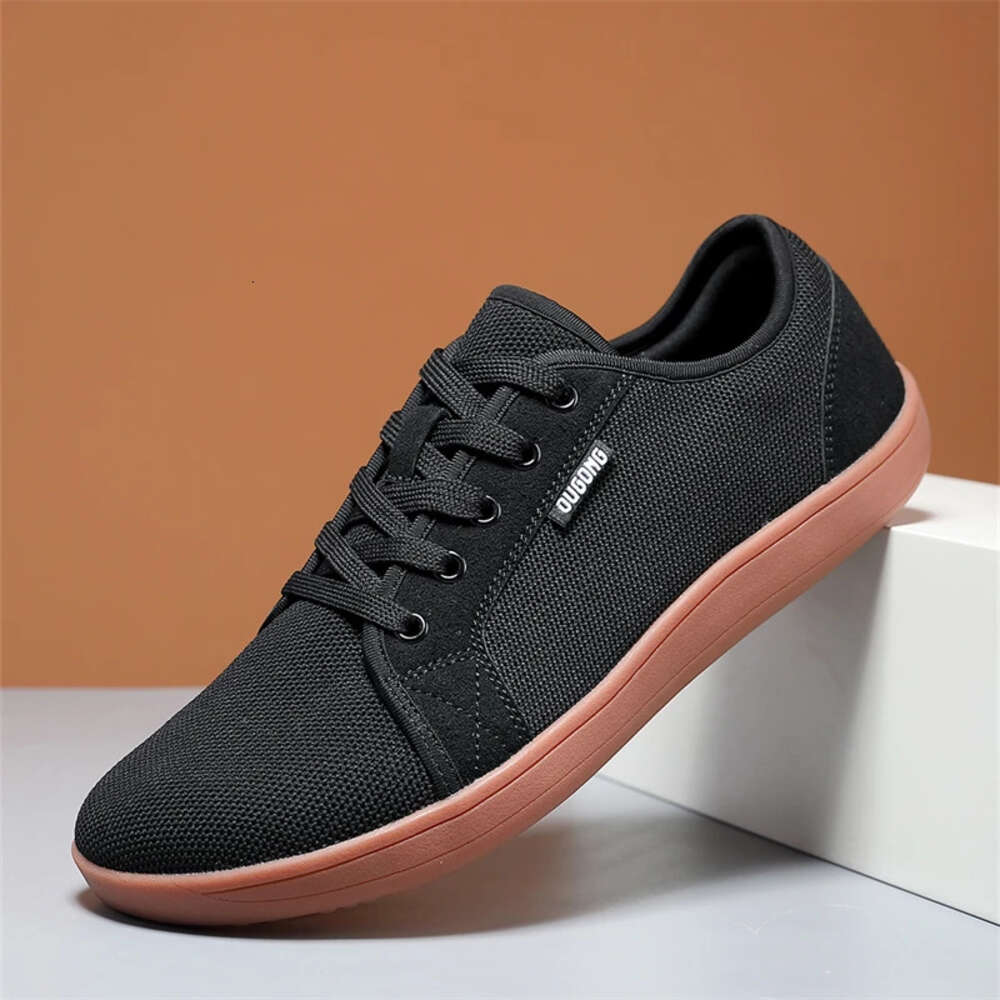 2024 Wide Barefoot for Men Women Canvas Sneaker Fashion Flats Soft Zero Drop Sole Wider Toe Minimalist Walking Shoes