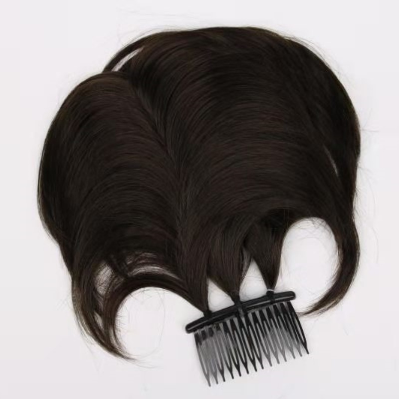 Black Synthetic Short Chignon Bun Extension Comb Clip In Coque De Cabelo Hair Pieces 8 Colors Wear Simple Natural Shape Loose Beauty