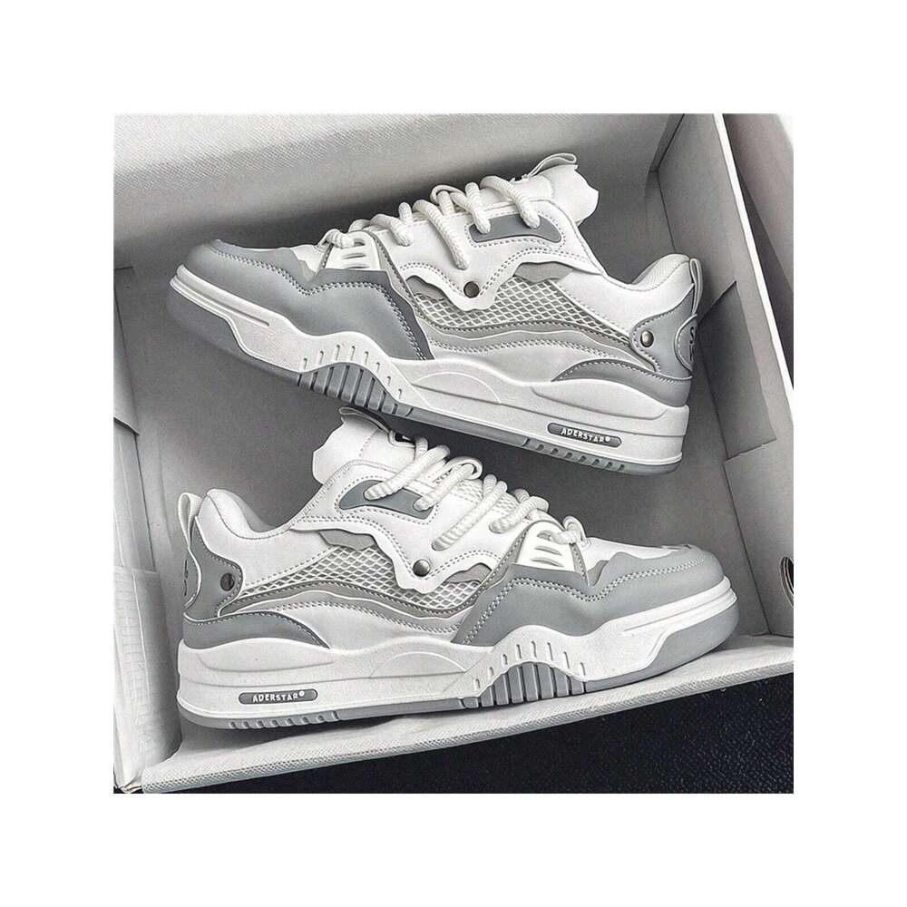 Ddmyoutdoor Fashion Men S Platform Sneakers Thick Soled Running Trendy All Match Comfortable Students Casual Shoes