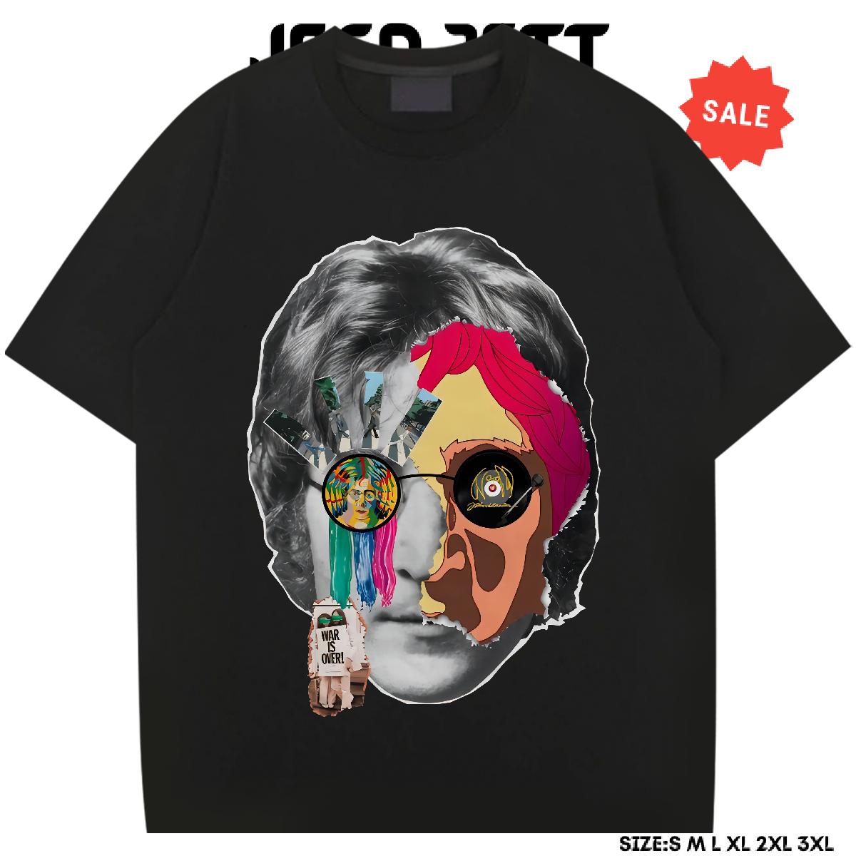 Fashion New Men T Shirts DIY Printed Men Tops Tees Beach Breathable Crew Neck Comfortable Tee Shirt