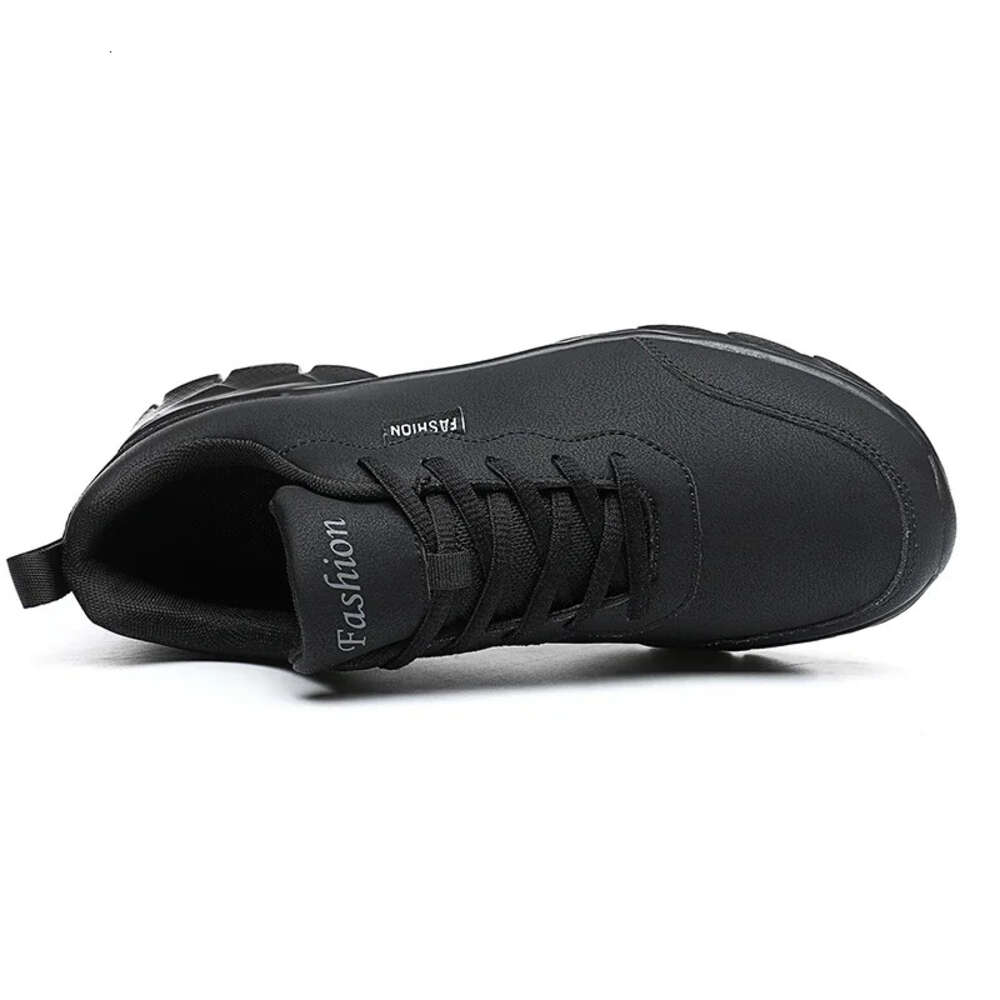 Leather Waterproof Walking Athletic Sneakers Wear Resistant Men Sport Running Shoes Zapatillas Deportivos Hombre Ddmysaturn