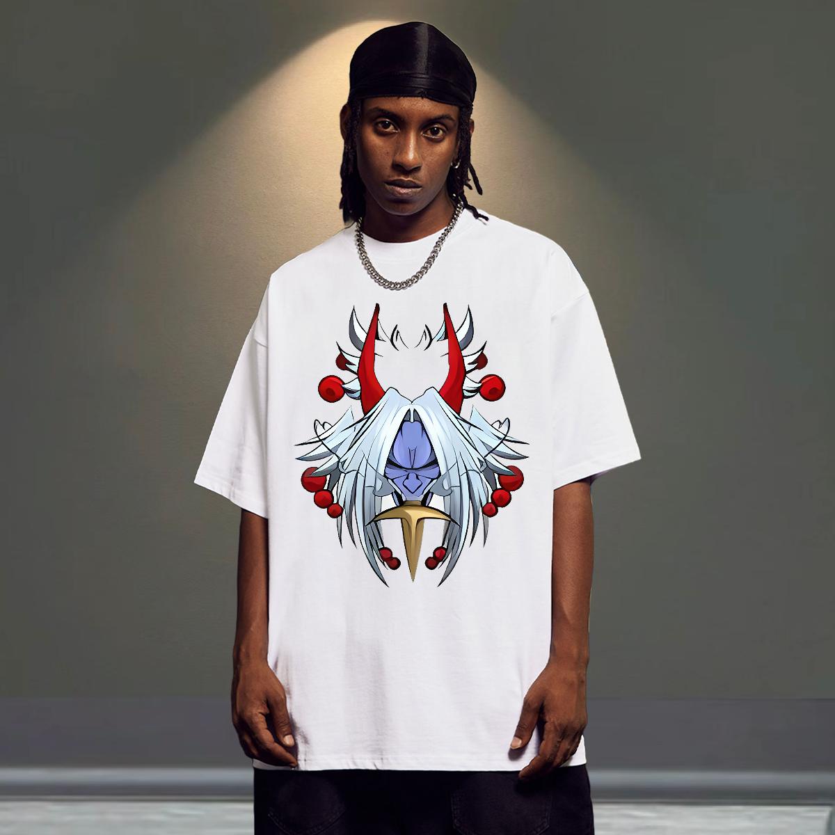 Wholesale T-Shirts Custom Cartoon Daily Wear Men Tops Tees Round Neck Short Sleeve Soft