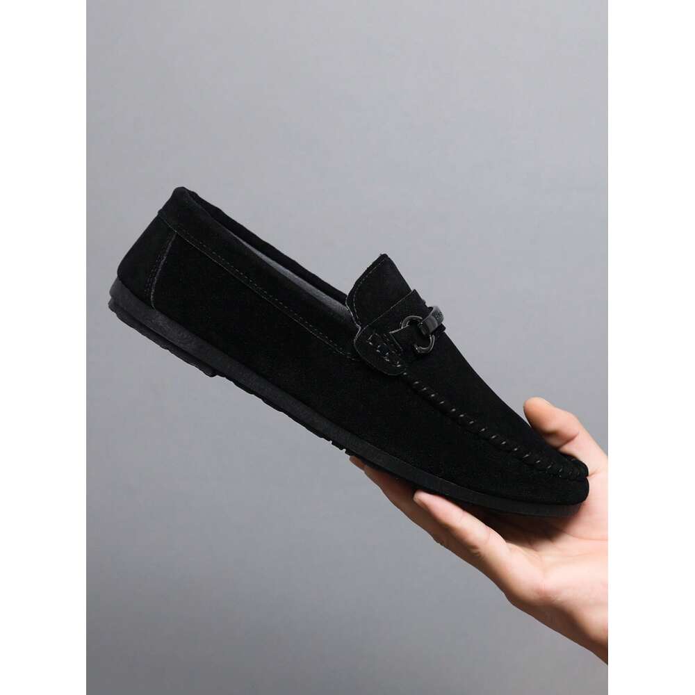 Men New Style Dress Casual Business Leather Loafers Comfortable Everyday Shoes Full Season Ddmysaturn