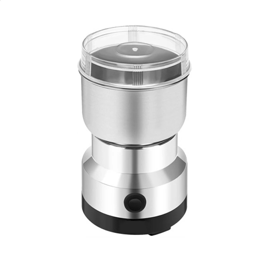 Multipurpose electric coffee bean grinding tool stainless steel grinder for seeds spices herbs nuts 240514
