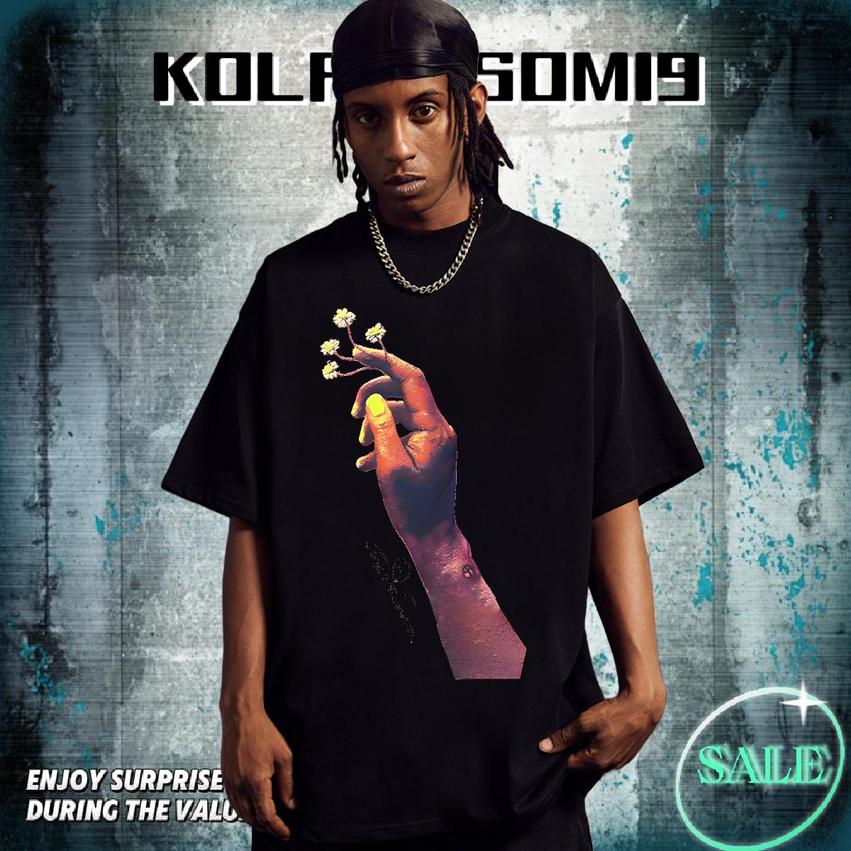 5A Mens T Shirts Street Crew Neck Cotton Breathable Men Tops Tees New Designer Graphic Tee Shirt