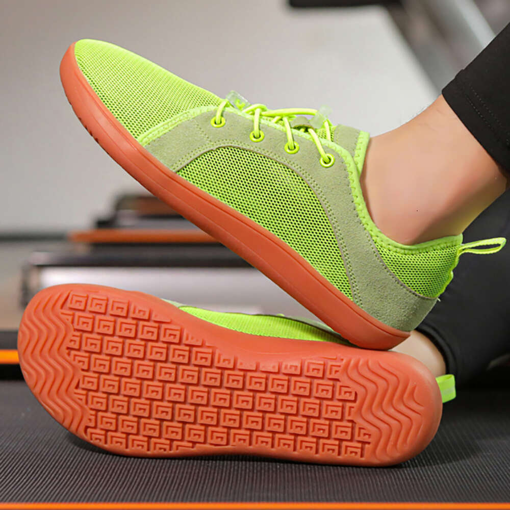 Mesh Unisex Breathable Men Barefoot Wide Toed Shoes Brand Flats Soft Zero Drop Sole Wider Toe Sneakes Large Size Ddmysaturn