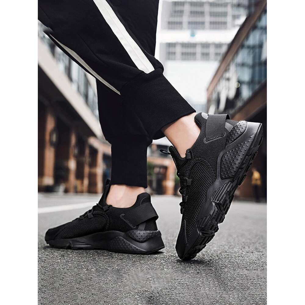 Letter Men S Patch Decor Lace Up Front Running Shoes Outdoor Sneakers Ddmysaturn