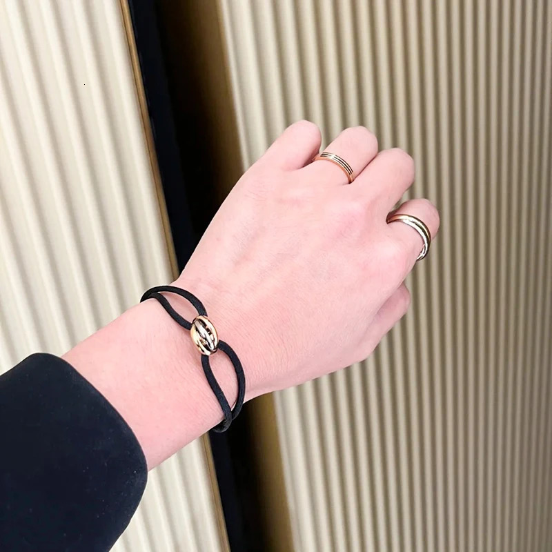 High Quality Bracelet For Women Pulseras Mujer Femme Prata 925 Original Silver Bangles Rose Gold Joyas Bijoux Jewelry 240604