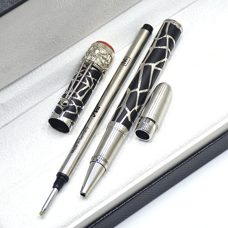 Special Edition Heritage Collection 1912 Spider Rollerball Pen Ballpoint Pen Unique Metal Reliefs Office Writing Ink Fountain Pens