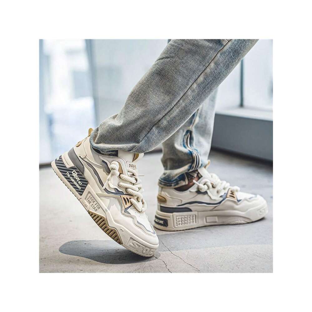 Ddmyoutdoor New Arrival Men S Shoes All Seasons Versatile Low Top Sneakers For Teenagers Casual Height Increasing Anti Slip Sports Shoes
