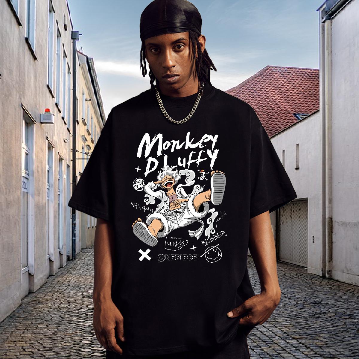 DIY Men T Shirts Custom Print Oversized Hip Hop Tshirts Short Sleeve Cotton O-Neck Comfortable