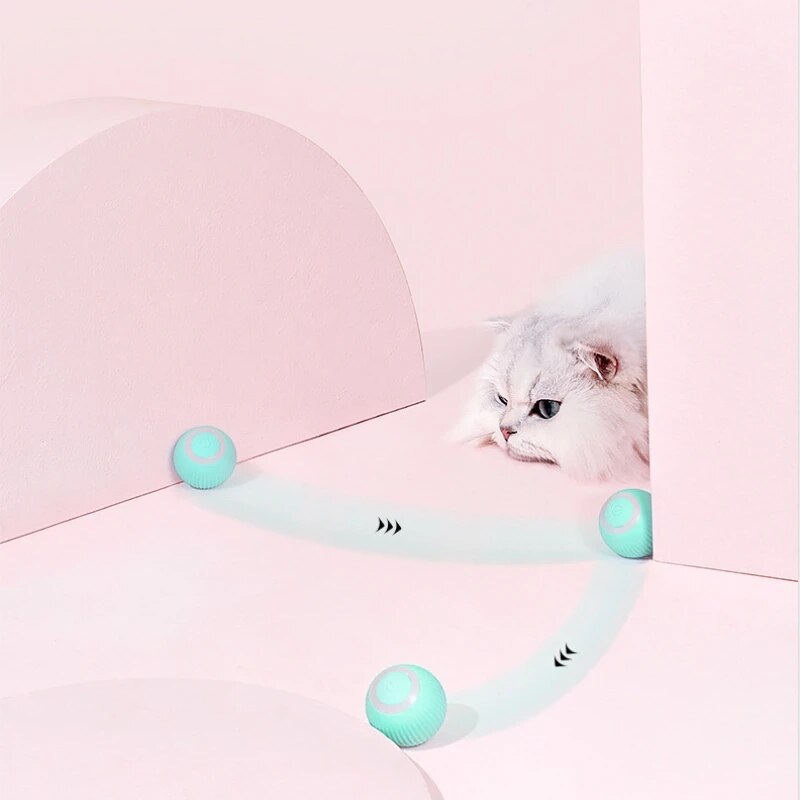 free shipping ity Intelligent Rolg Ball Cat USB Charging Accessorie Grinding Teeth Resistant To Bite Ase Pet Toys