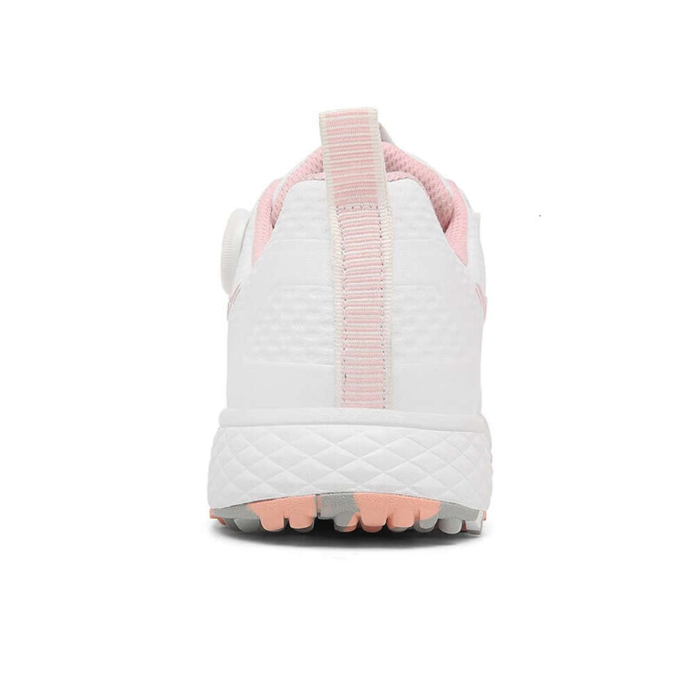 Waterproof Shoes Women 35-41 white pink Comfortable Golf Outdoor Walking Men Footwears Anti Slip Athletic Sneakers