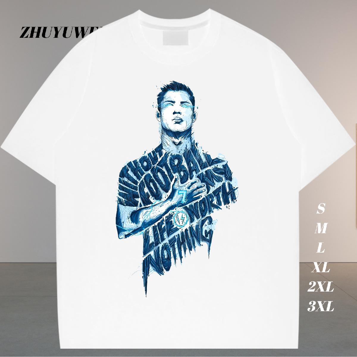 DIY Customized T-Shirts for Men Floral Print Summer Casual Men Clothes T-Shirt Cotton O Neck Short Sleeves Wholesale