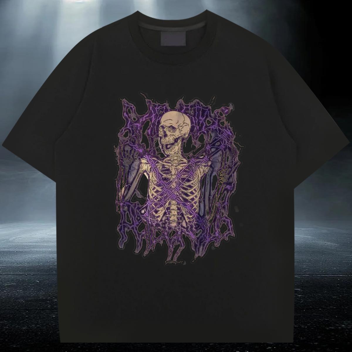 Designer Fashion T Shirt For Man 180g Cotton Summer Casual Men Tops Tees Oversized S-3XL Classic Clothes