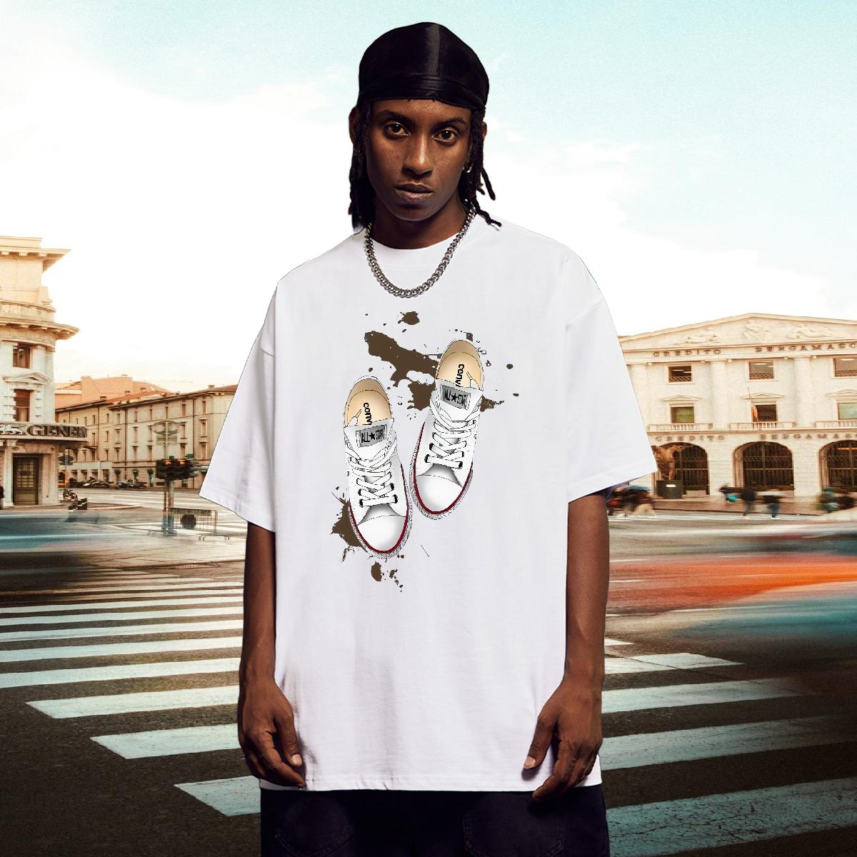 2024 Designer T-Shirts Custom Tshirt for Man Woman Hip Hop Street O-Neck Short Sleeve Cotton Loose Wear