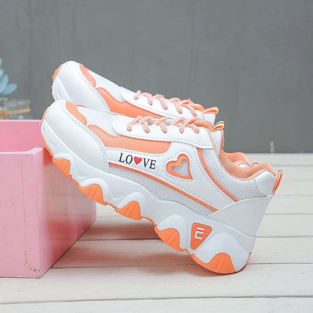 Ddmysports Women S Autumn And Winter New Students Korean Version Oll Match Sports Casual Travel White Running Shoes Trend OUTDOOR