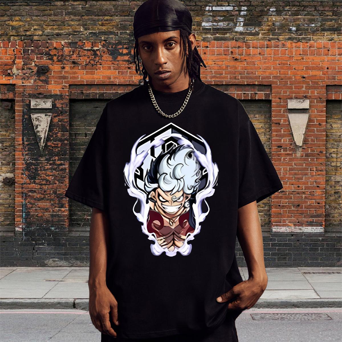 5A Mens Tshirts Breathable Short Sleeve High Street Hip Hop T shirt Plus Size Custom DIY Customized Clothings