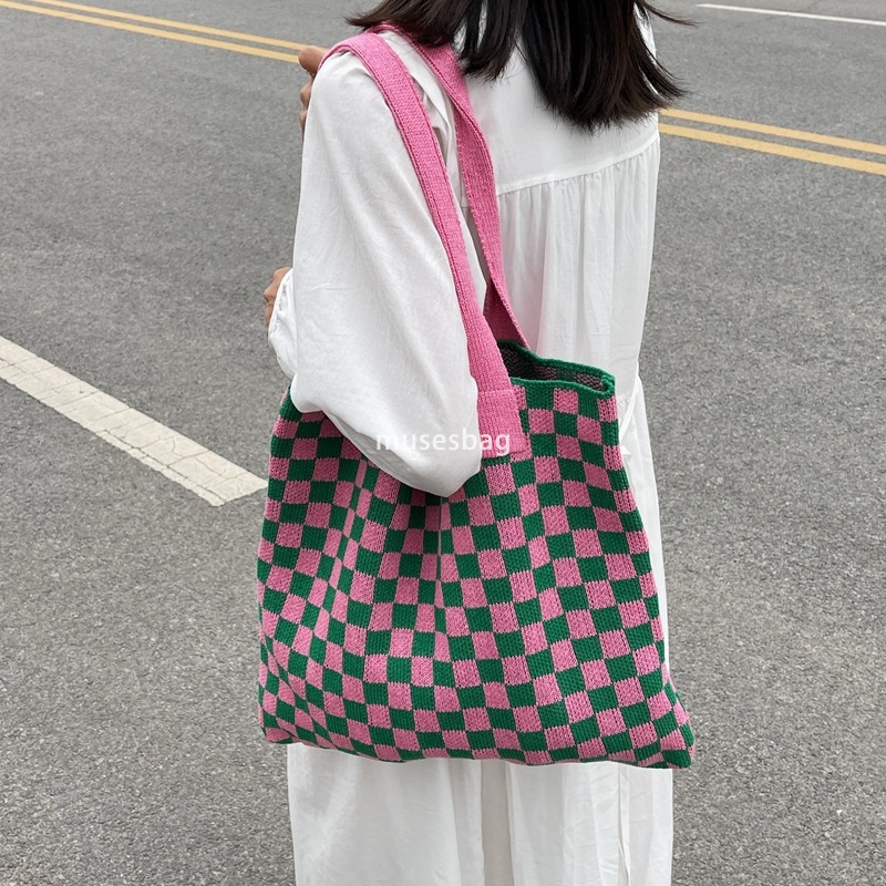 Designer Women's Bag Woven Bag Single Shoulder Large Capacity Tote Bag Bohemian Luxury Canvas Retro Handheld Crossbody High Quality Women's 