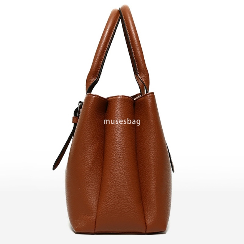 Advanced Women PU High Quality Fashion Shoulder Bag Retro Versatile Set Large Capacity Classic Minimalist Tote Bag Two Piece Set Mother Bag