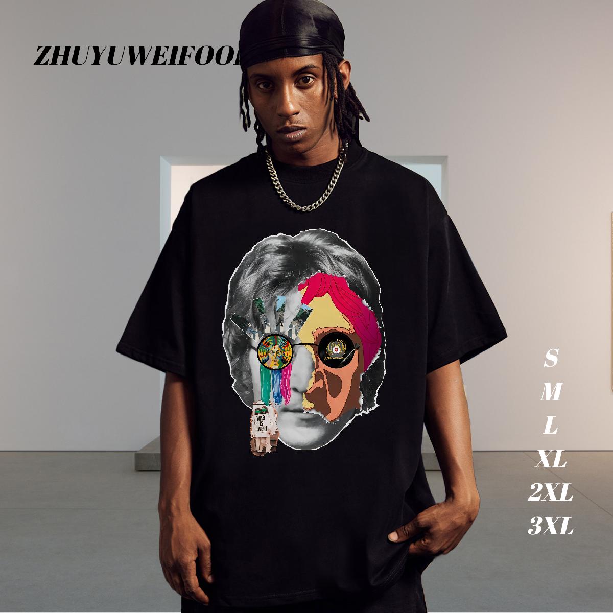 New T-Shirts for Men Graphic Men Tees Home Outdoor Cotton Breathable 5A Tees Shirts