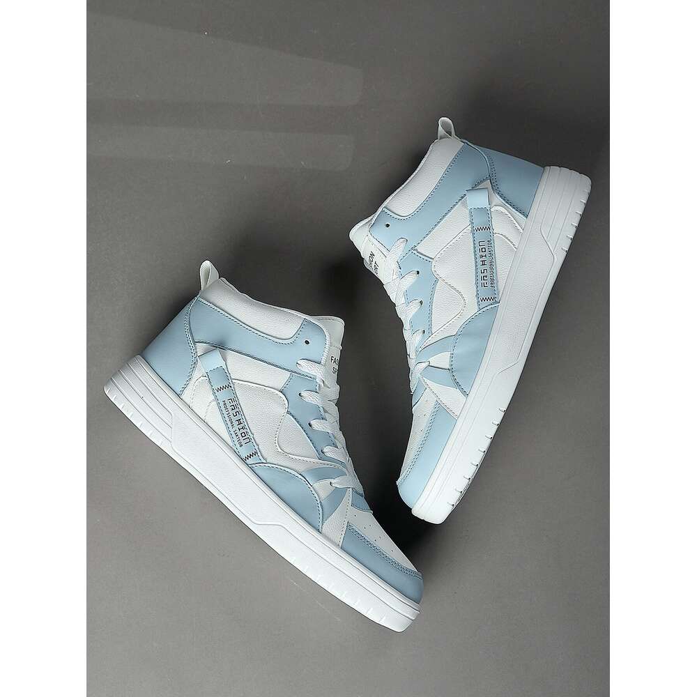 Men's High-top Casual Sport Shoes, Comfortable, Breathable, Versatile And Fashionable For Summer
