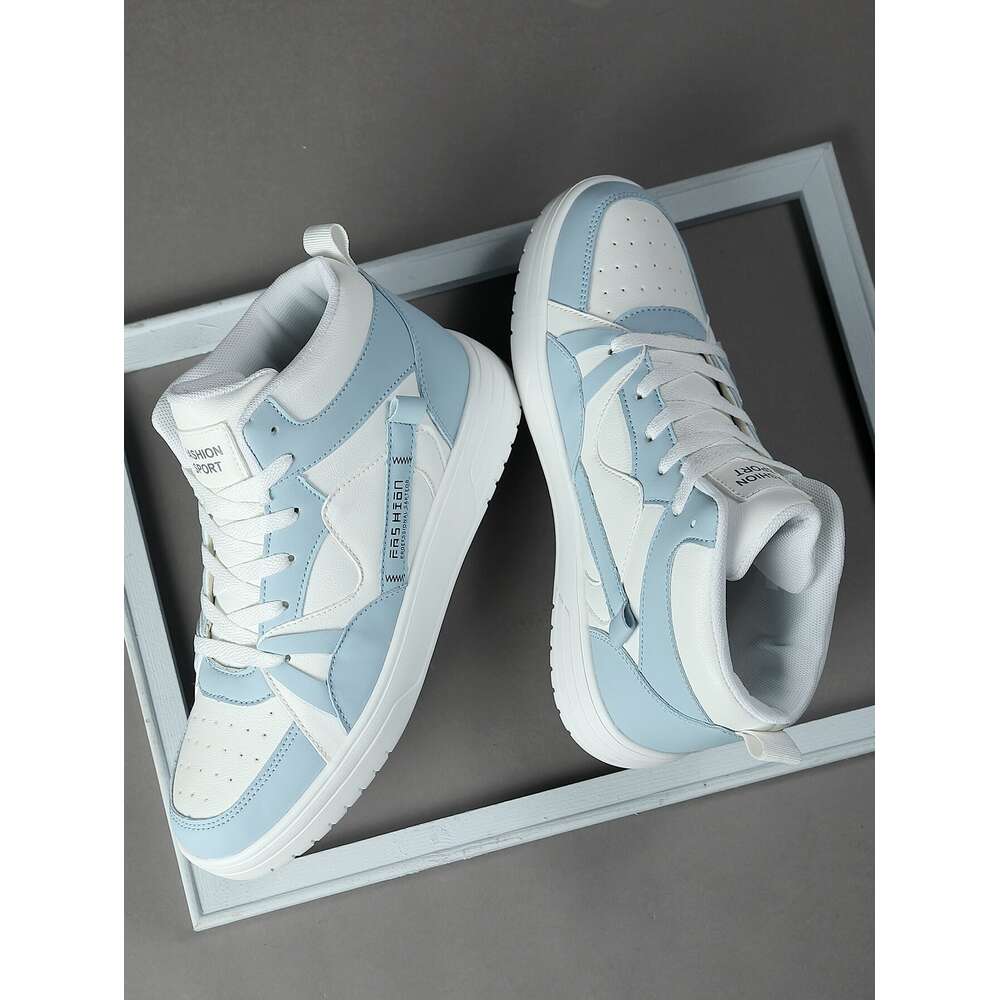 Men's High-top Casual Sport Shoes, Comfortable, Breathable, Versatile And Fashionable For Summer