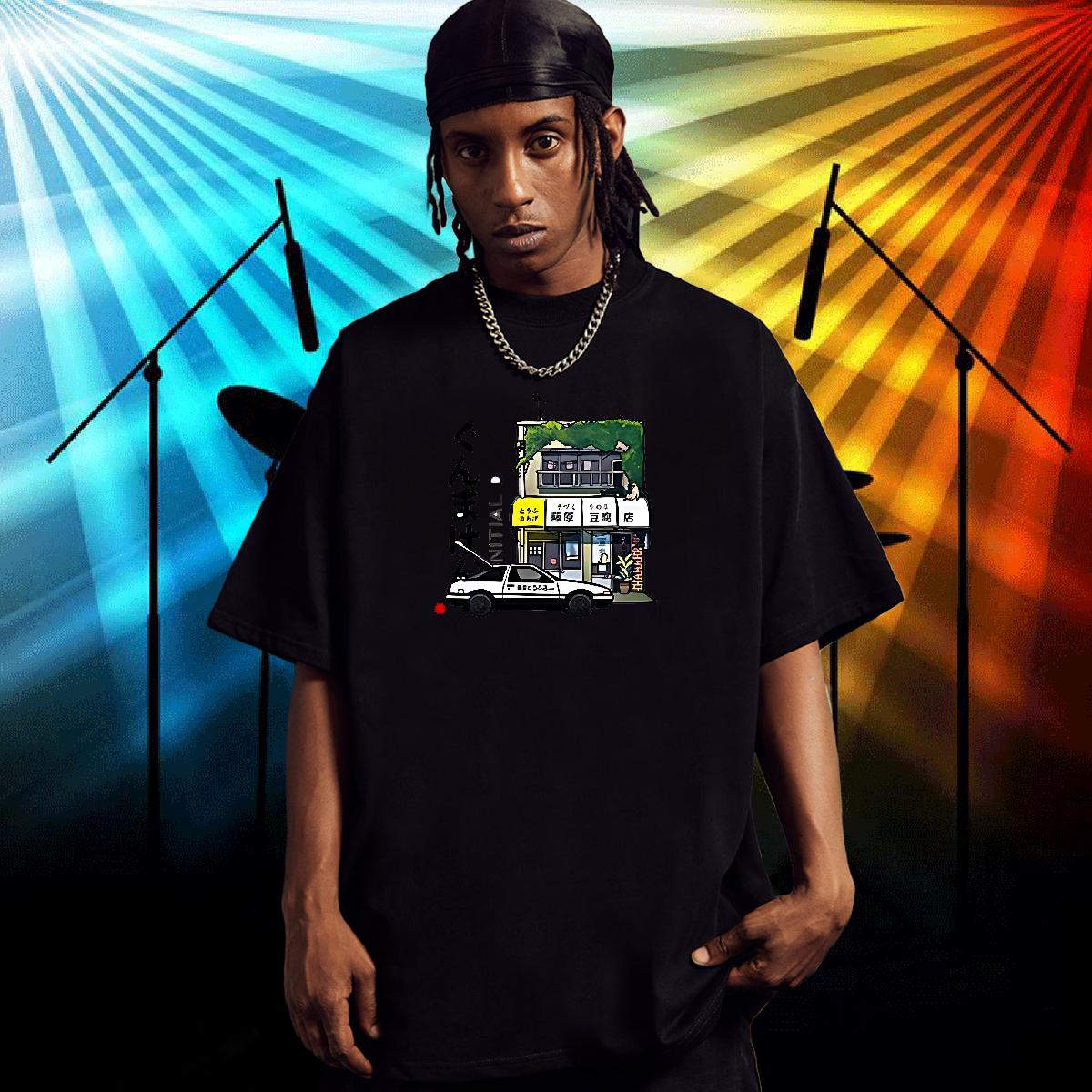 Designer Tshirts Crew Neck Cotton Breathable Sports Casual T-Shirts Black White DIY Tops