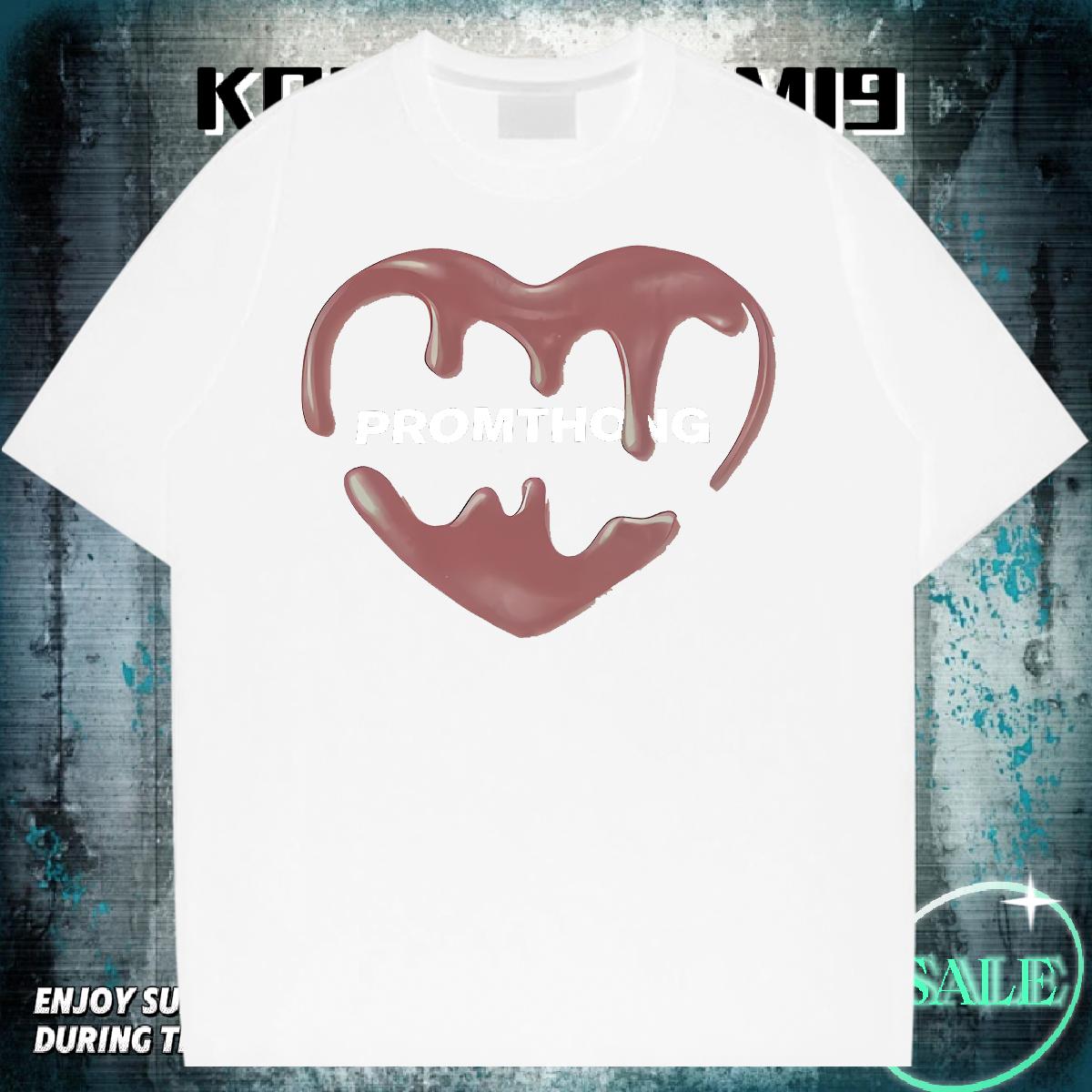 Comfortable T Shirt For Man Street wear Hip Hop Cotton Breathable Soft Men Clothes T-Shirt 2024 Designer Cartoon Print Tops