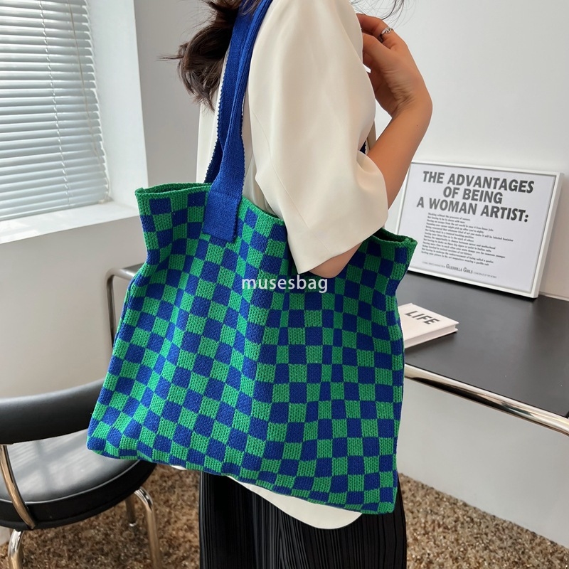 Designer Women's Bag Woven Bag Single Shoulder Large Capacity Tote Bag Bohemian Luxury Canvas Retro Handheld Crossbody High Quality Women's 