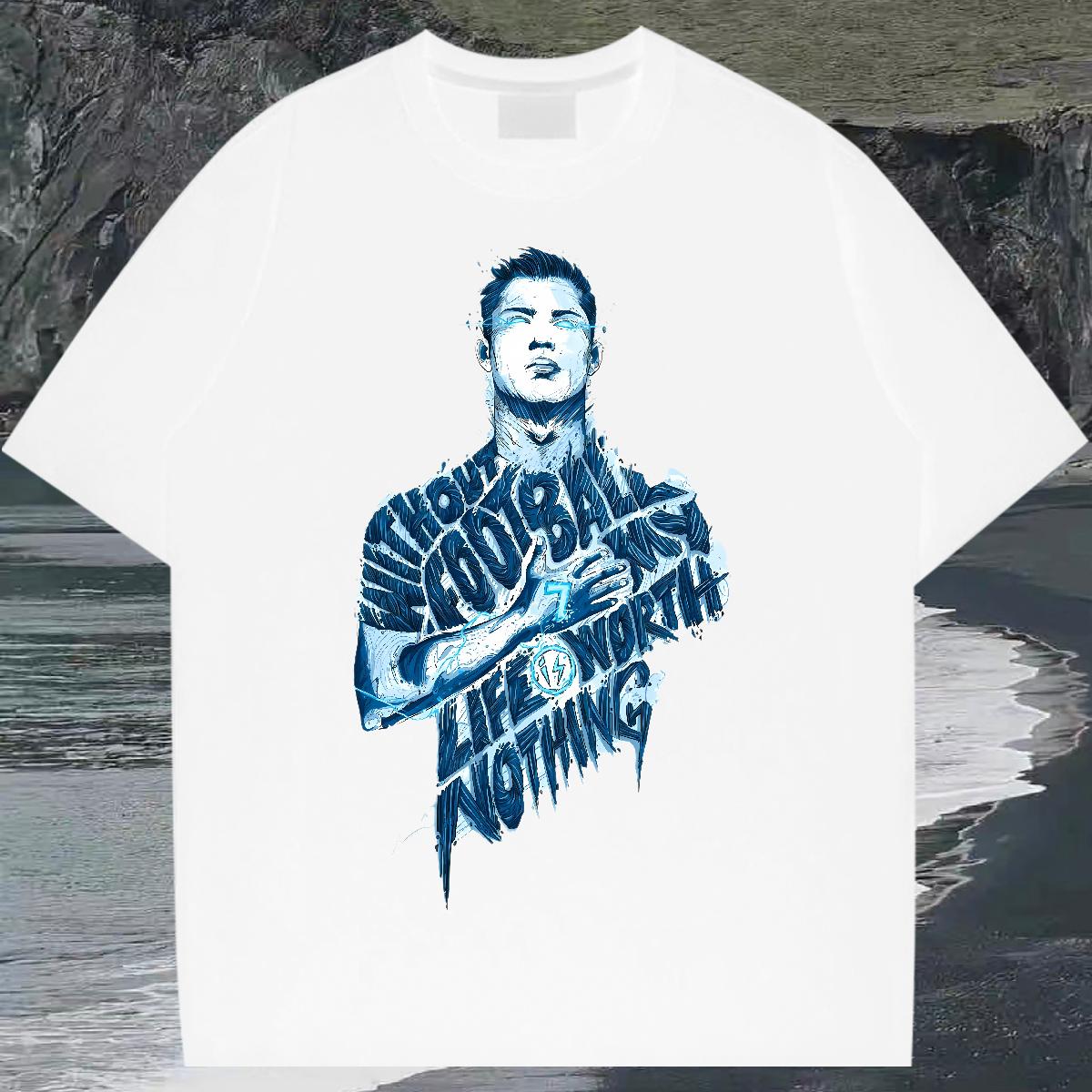 Cool Tshirts Crew Neck Cotton Daily Wear Mens T Shirts Black White Designer Fashion Tee Shirt