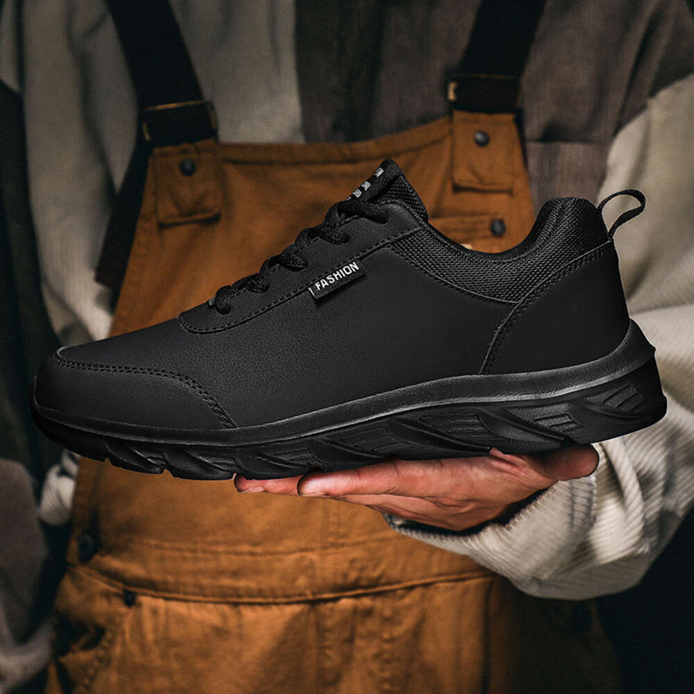 S Leather Men Running Trend Casual Breathable Leisure Male Sneakers Footwear Vulcanized Shoes Zapatillas Hombre Ddmysaturn