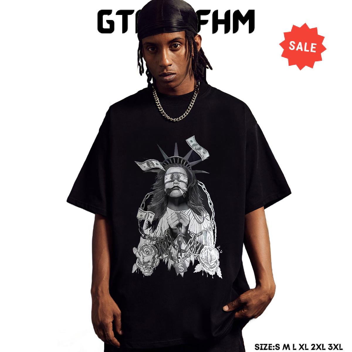 Fashion Design Men T Shirts Breathable Crew Neck Cotton Spring Summer Men Clothes T-Shirt Graphic Soft Tshirts