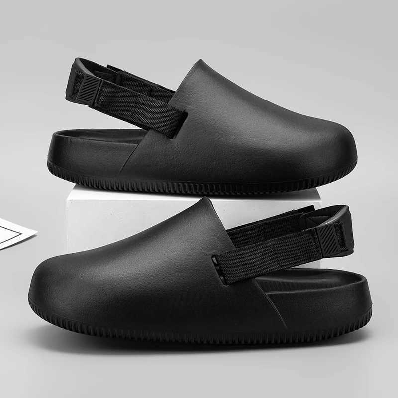 New designer shoes designer sandals mens women soft sole slippers EVA thick soled Summer beach shoes casual trend anti skidding Classic couple hole sh