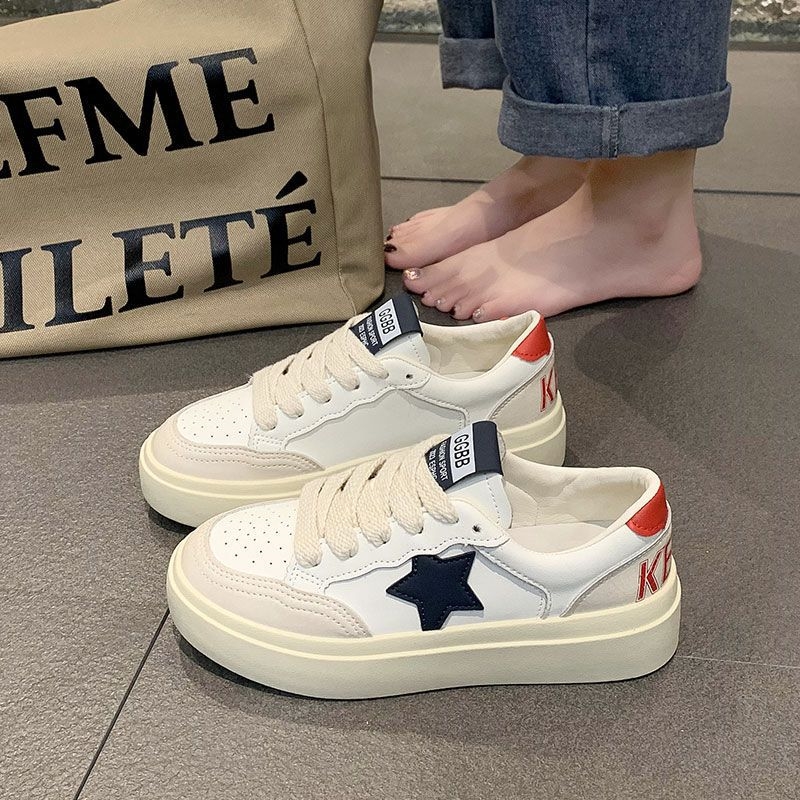 Designer Women's Casual Shoes White Versatile Stylish Free shipping