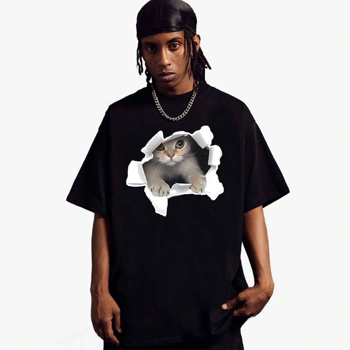 New Designer Mens T Shirts Black White Beach Men Tees Short sleeve Cotton Soft Cool