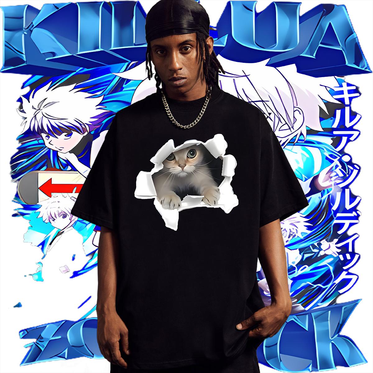 New T-Shirts Custom Cartoon Daily Wear Tshirts Short sleeve Cotton Soft Comfortable