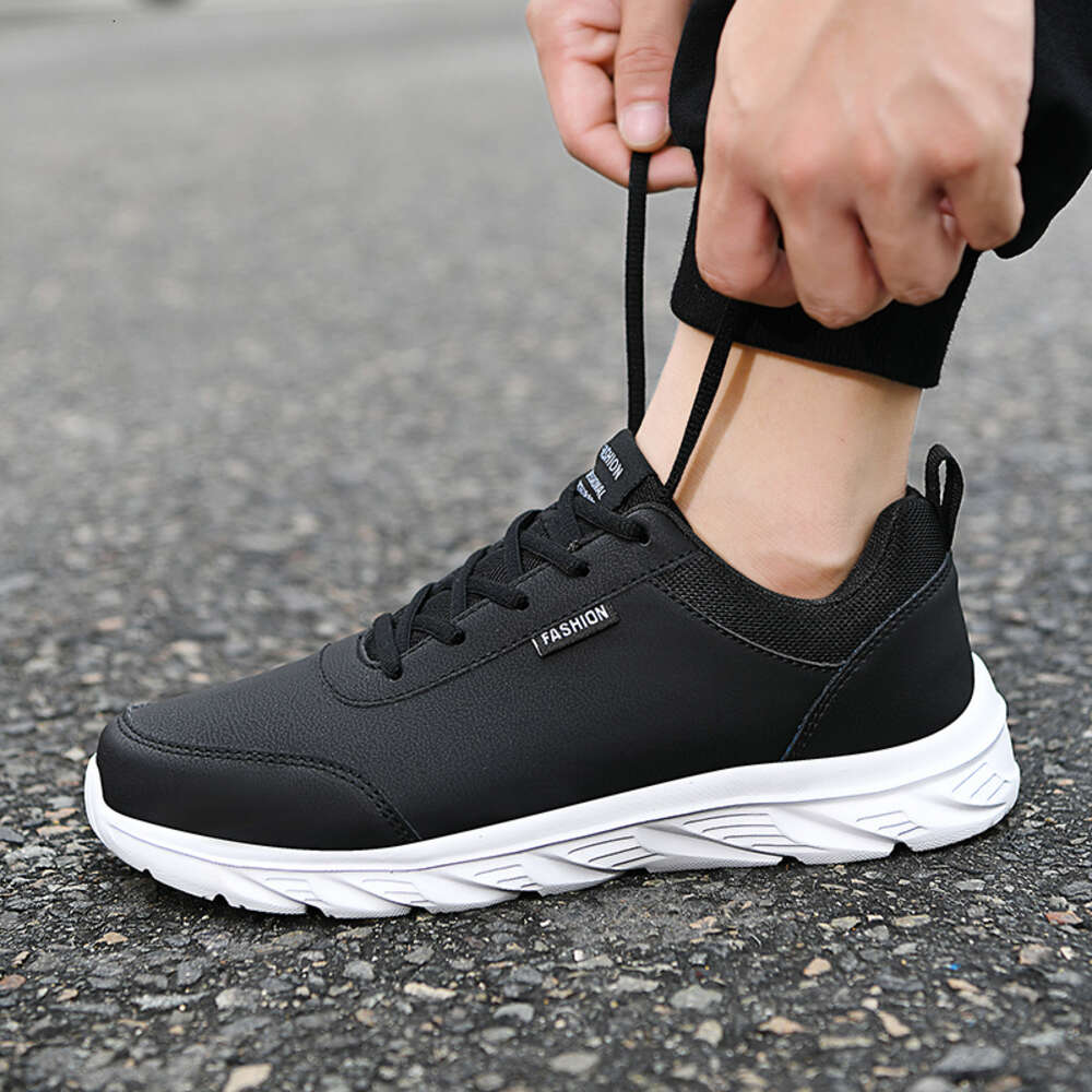 S Leather Men Running Trend Casual Breathable Leisure Male Sneakers Footwear Vulcanized Shoes Zapatillas Hombre Ddmysaturn