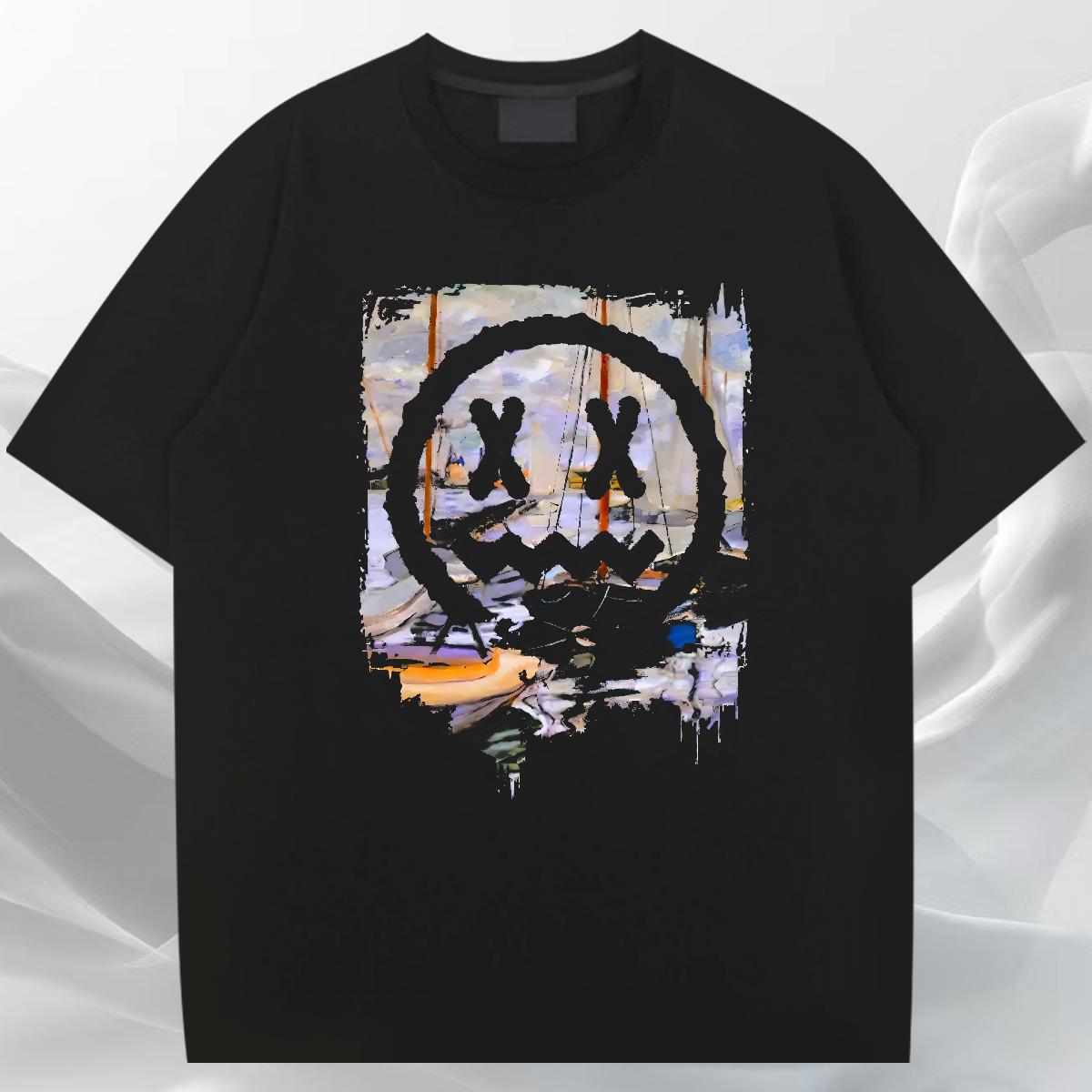 DIY T Shirt For Man Custom Print Plus Size Hip Hop Mens Tshirts Crew Neck Cotton Breathable Comfortable