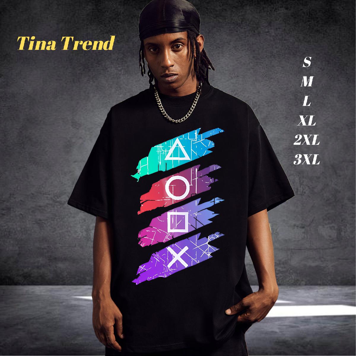 Designer T-Shirts DIY Anime Street wear Hip Hop Couples T Shirts Round Neck Short Sleeve Comfortable