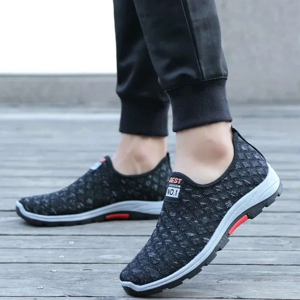 Men Summer Lightweight S Walking Outdoor Casual Sneaker Breathable Slip On Sport Running Shoes Zapatillas Hombre Ddmysaturn