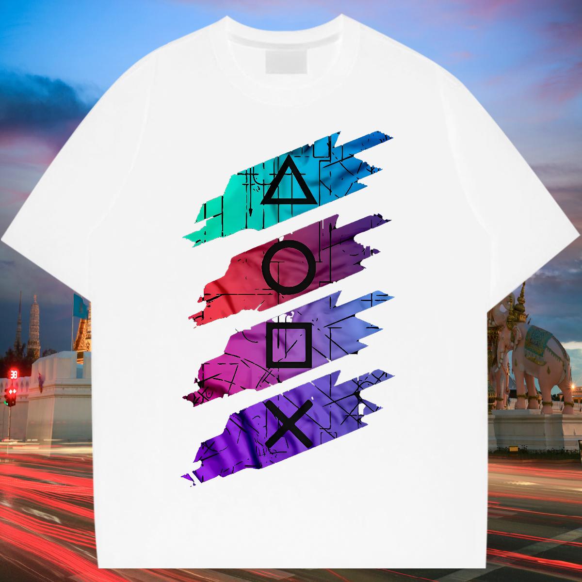 Classic T Shirts Men Anime Spring Summer Tshirt for Man Woman Cotton Breathable Short Sleeve Comfortable