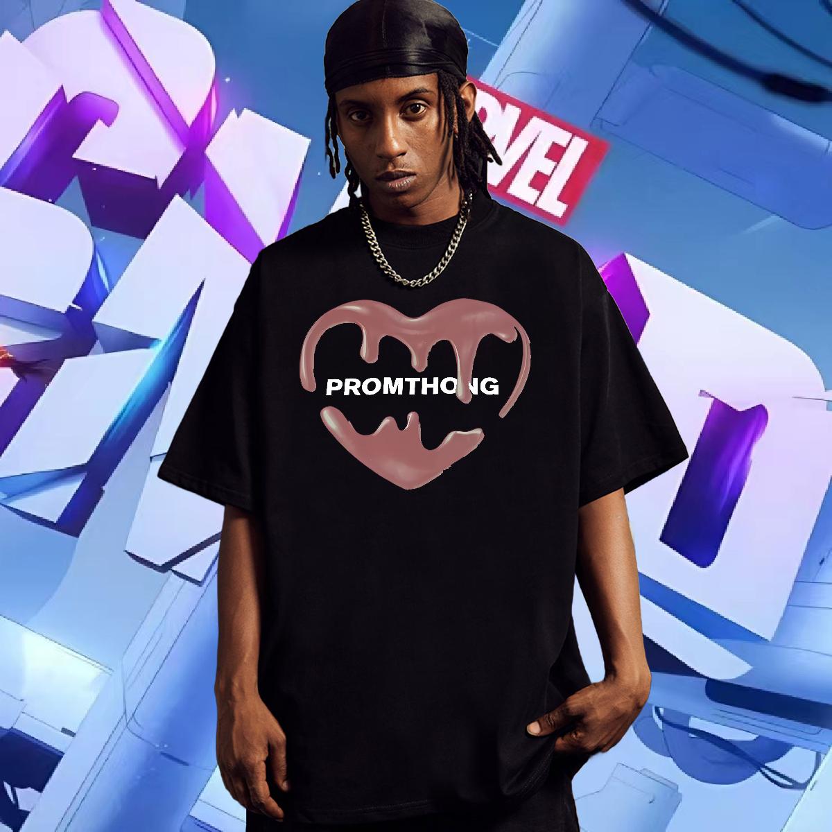 Loose Fit T-Shirts High Street Hip Hop Cotton Breathable Soft Men Tshirts Classic Custom Printed Tops Tees