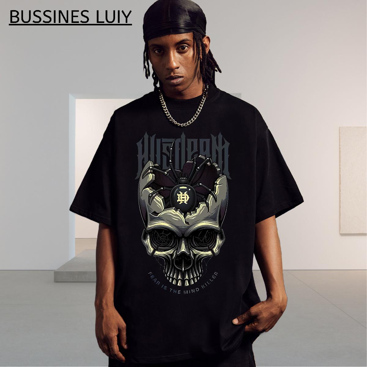 2024 DIY T Shirts Men Black White Daily Outfit Men Clothes T-Shirt Breathable Crew Neck Cotton Unisex