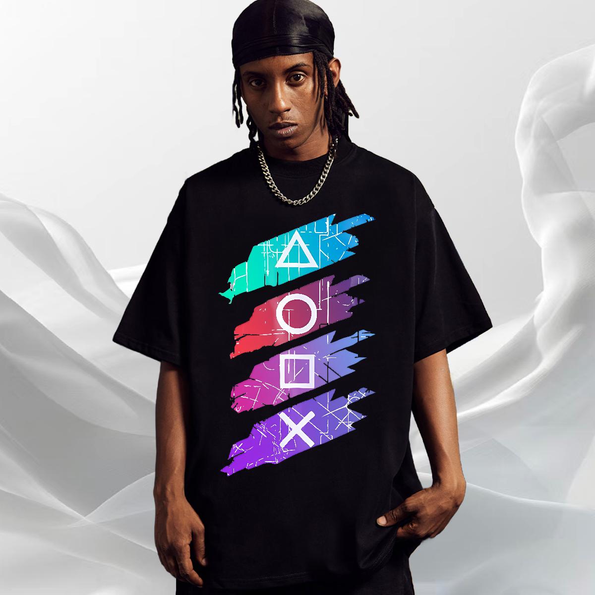 Brand Tshirts Short Sleeve Cotton O-Neck Sport Man T Shirts DIY Logo New Tee Shirt