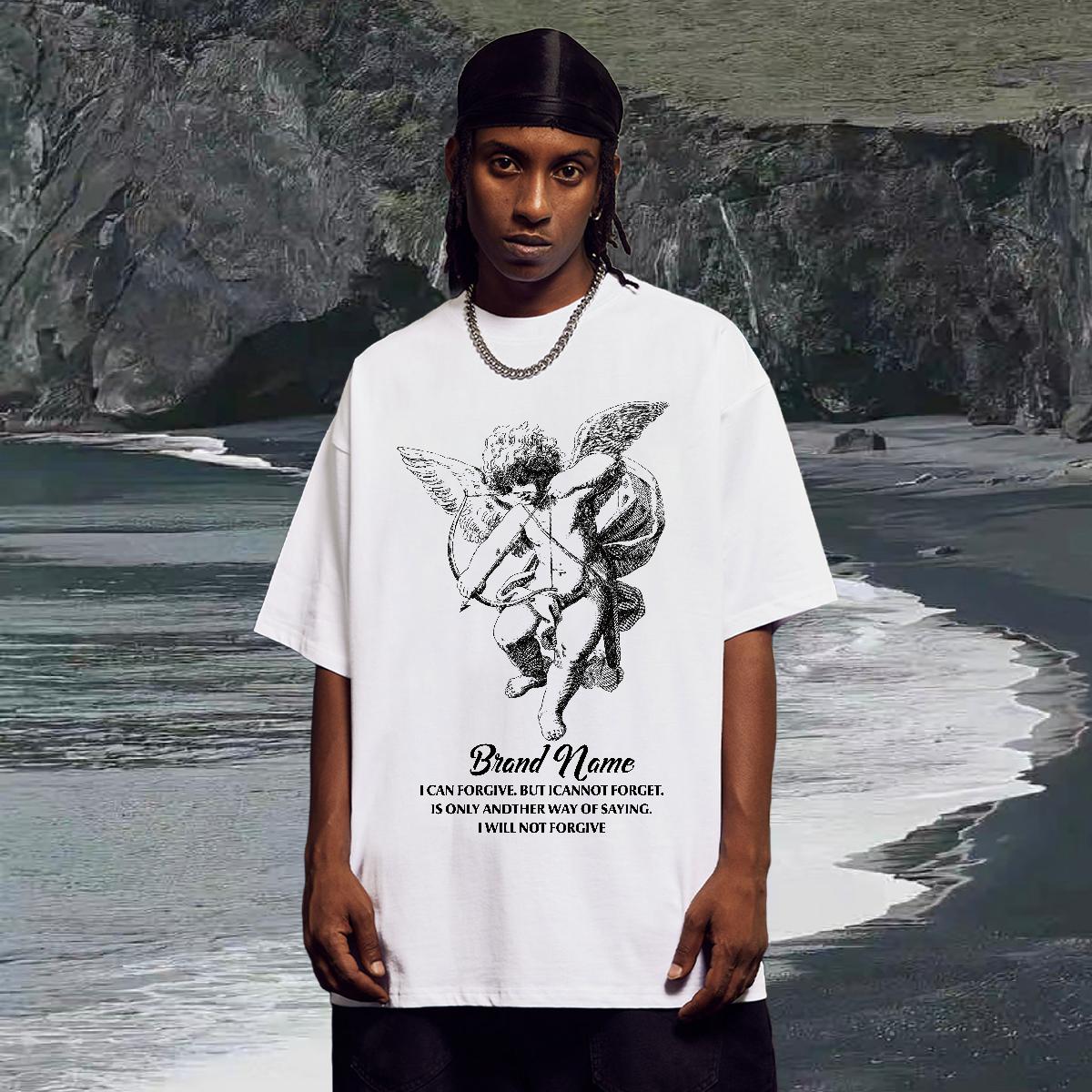 Loose Fit Couples T Shirts Short sleeve Cotton Soft Anime Printing Street Men T Shirts Plus Size Cartoon Fashion New Tops Tees