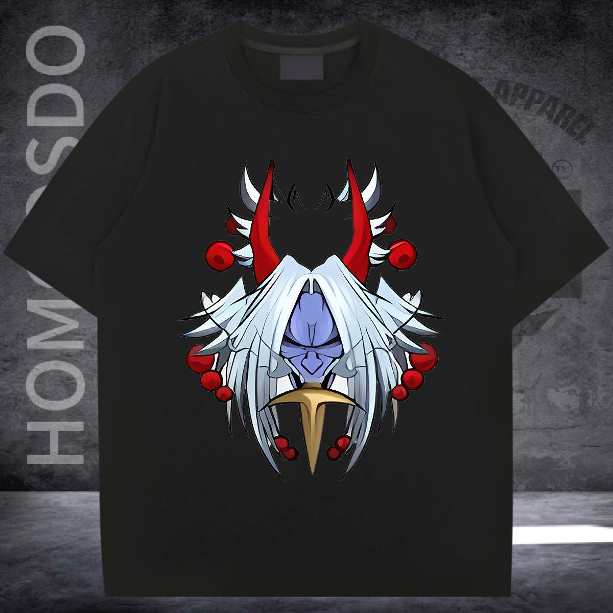 2024 Summer T-Shirts for Men Cartoon Print Home Outdoor Tshirts Short Sleeve Cotton O-Neck Wholesale