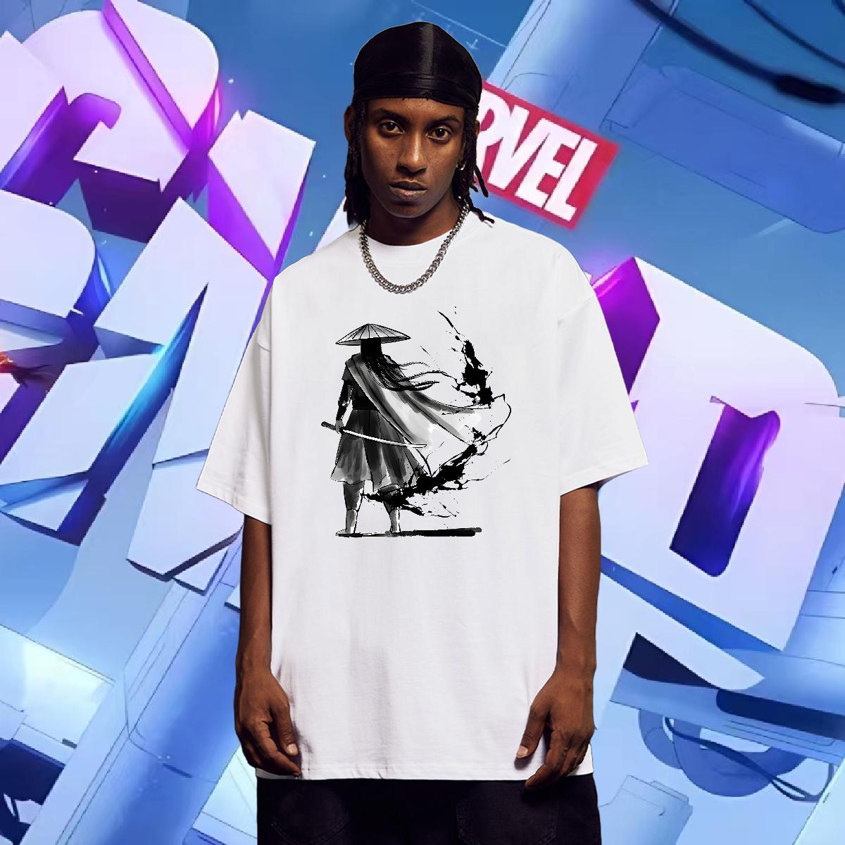 Unisex Men T Shirts Street Casual Crew Neck Cotton Couples T Shirts Casual New DIY Printed Tops Shirt