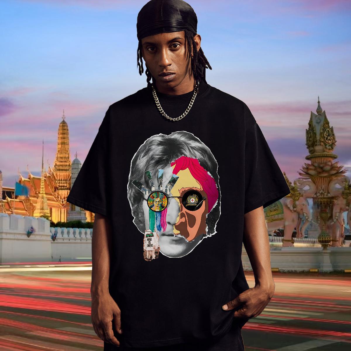 Unisex Men Clothes T-Shirt Breathable Crew Neck Home Outdoor Mens T Shirts Custom Printed Fashion Designer Top Tees